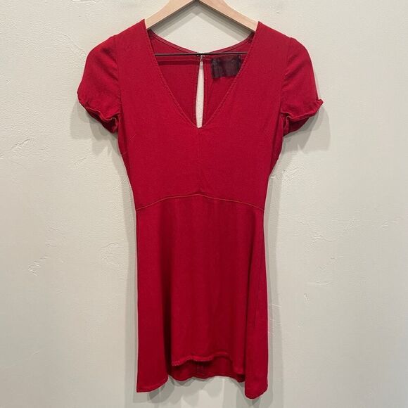 Reformation Dresses & Skirts - Reformation A-Line Flare Mini Dress in Red - Size: 2